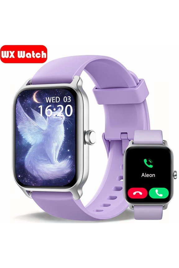 1.83" Smart Watch with Alexa, Wireless Calls, 105+ Sports Modes, Health & Sleep Tracking, Long Battery Life for Android iOS
