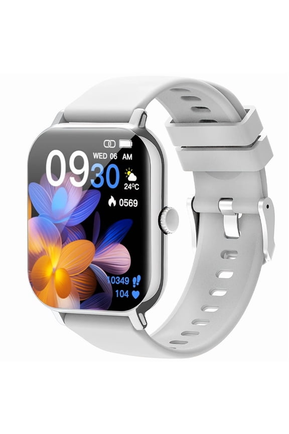1.83" Smartwatch with HD Call, Music Playback, Multi-Sport Modes, Fitness Tracking & AI Voice Assistant for iPhone/Android - Perfect Gift