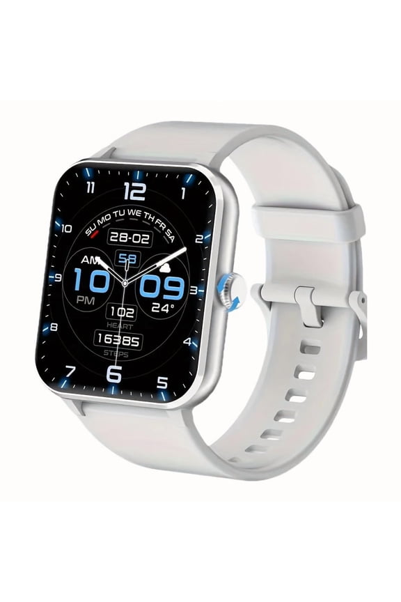 1.83"Stylish Black-Band Unisex Smartwatch-Wireless Calling (Answer/Dial/Reject), 100+ Sport Modes, Sleep Monitoring, AI Voice Assistant/Calculator,High-Quality Premium Band, Android/iPhone Compatible