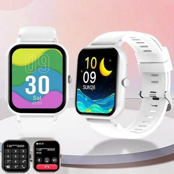 1.83" Touch Screen Smart Watch, Digital Fitness Watches with Call Function & 100+ Sports Modes, Multifunctional Electronic Fitness Watch, Smartwatch Watch, Wearable, Waterproof Smartwatch, Custom