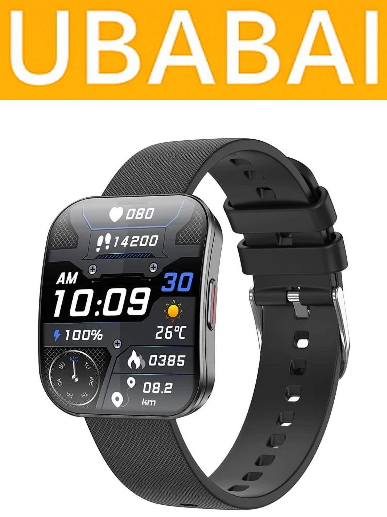 1.85-inch Curved Screen Smart Watch Bluetooth Call Message Notification