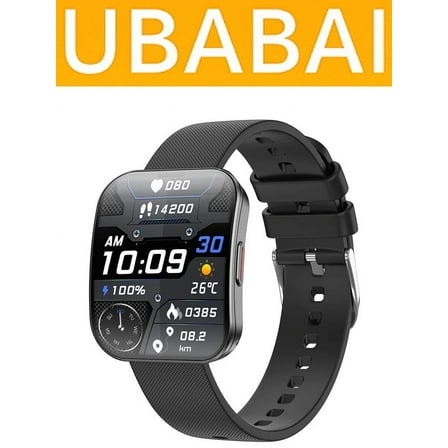 1.85-inch Curved Screen Smart Watch Bluetooth Call Message Notification