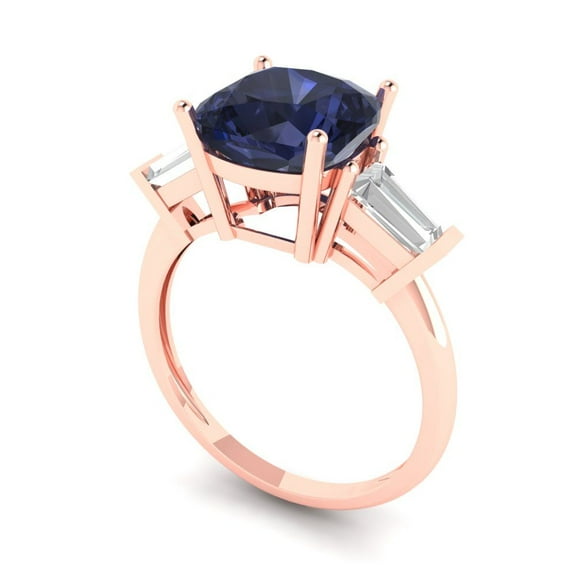 1.86ct Emerald Cut Black Natural Onyx 18k White Gold Engraving Statement Bridal Wedding Halo Designer Ring Size 7.25