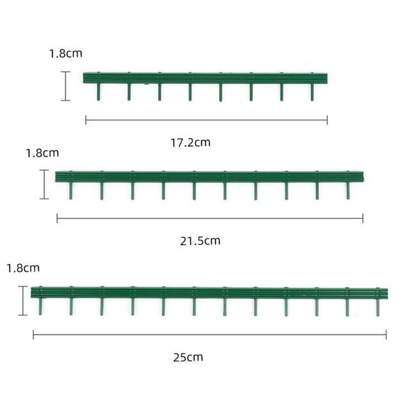 1:87 Scale Security Iron Industrial Fencing Scenery Miniature Modelling