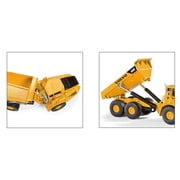 1-87 Scale Volvo A40D Dump Yellow HO Diecast Model Truck