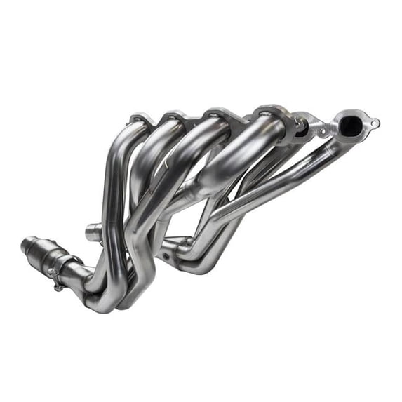 Walamrt Header 1.87 x 3 in. Stainless Steel Long Tube Headers with Catted Connection ...