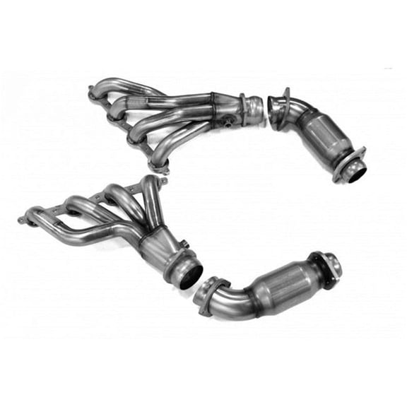 1.87 x 3 in. Stainless Steel Shorty Header for 2008-2009 Pontiac G8 GT-GXP LS2-LS3 6.0L-6.2L
