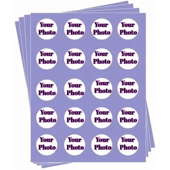 Create Your Own Photo Edible Image Cupcake and Cookie Toppers, by TNCT. (20 Circles) Email Your Photo After Purchase, See Product Details.