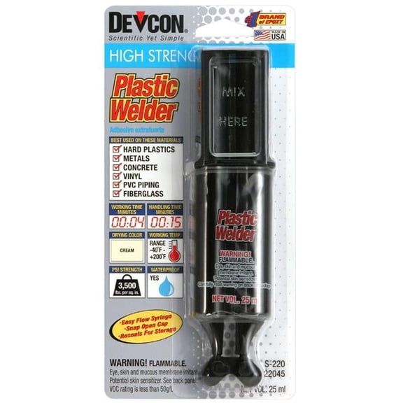 1.88 x 3.88 x 7.88 Plastic Welder