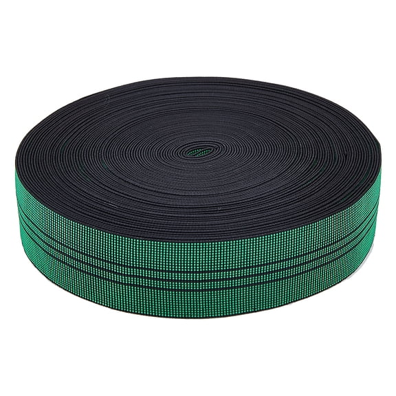 1.89" x 27.34Yd Elastic Webbing Band Furniture Repair Sofa Elastic Webbing Stretch Upholstery Webbing Flexible Chair Replacement Straps for Lawn