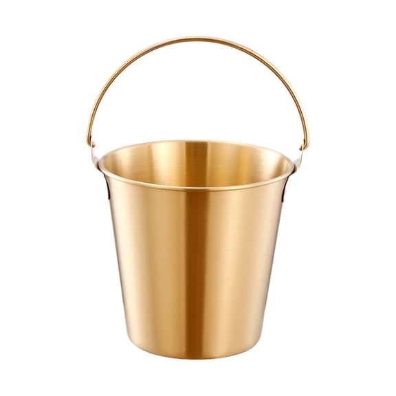 1.8L Stainless Steel Ice Bucket with Insulation,Creative Champagne & Beer Bucket for Parties,Multipurpose Food Container for French Fries & Snacks,Portable & Easy-Clean Design for Outdoor & Home