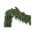 thumbnail image 1 of 1.8M/2.7M Christmas Garland - Simulated Rattan Feel Door & Stair Decoration Made of Soft Rubber for Indoor Holiday Decor, 1 of 6