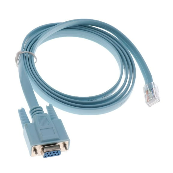 1.8M 9pin to RS232 Console Cable Network Adapter Female Serial