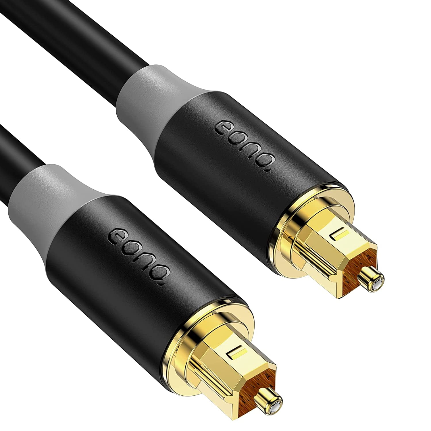 Basics - Cable óptico de audio digital Toslink (1 m), para