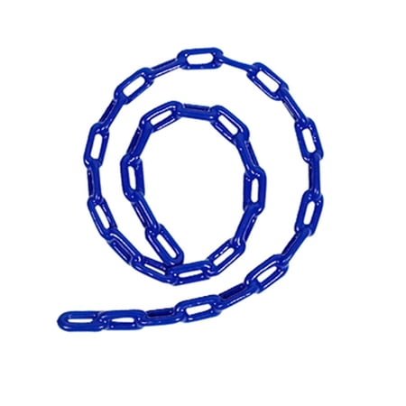 1.8M New Replacement Durable Playground Kids Outdoor Sports Toy Plastic Coated Iron Chain Swing Accessories Swing Chain BLUE