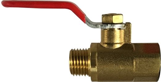 Mini Transfer Valve 1/8MIP X 1/4FIP Forged Mini B-Valve, Mini Ball Valve, Valves - Walmart.com