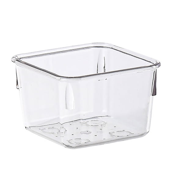 1-8PC Drawer Organizers Clear Storage Bins 2 Sizes with Non Pads Versatile Desk Tray for Kitchen Bathroom Office Dresser Drawer Organizer for Jewelry Makeup Junk Gadgets