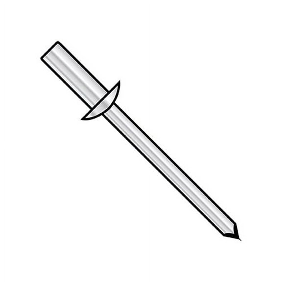1/8X.06-.12 Closed End Aluminum Rivet Aluminum Mandrel (Pack Qty 10,000) BC-ADAC42