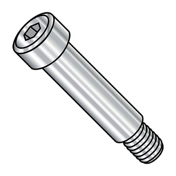 1/8X1/8 Socket Head Shoulder Screw Imported 18 8 Stainless Steel (Pack Qty 400) BC-0202SSI188