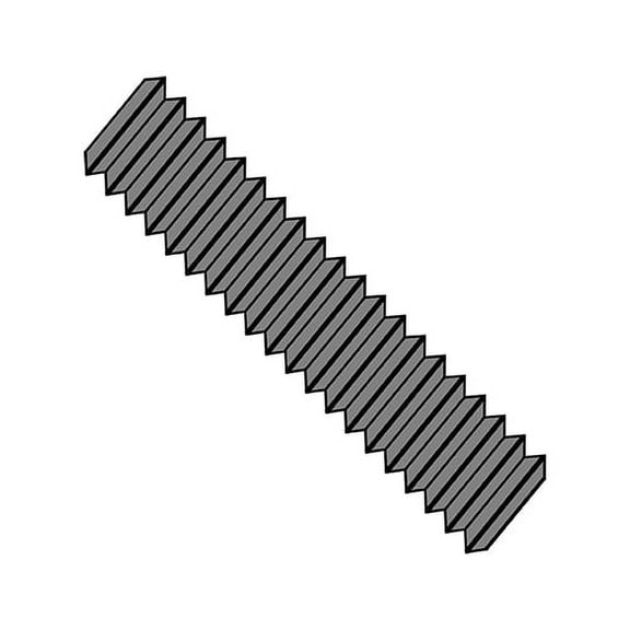 1-8X5 1/4 ASTM A193 ASME B16.5 B-7 B7 Stud Continuous Thread Plain (Pack Qty 30) BC-10084B7