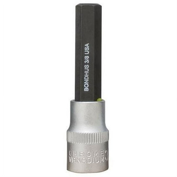 1/8in Hex bit x 2in with 3/8in DR socket