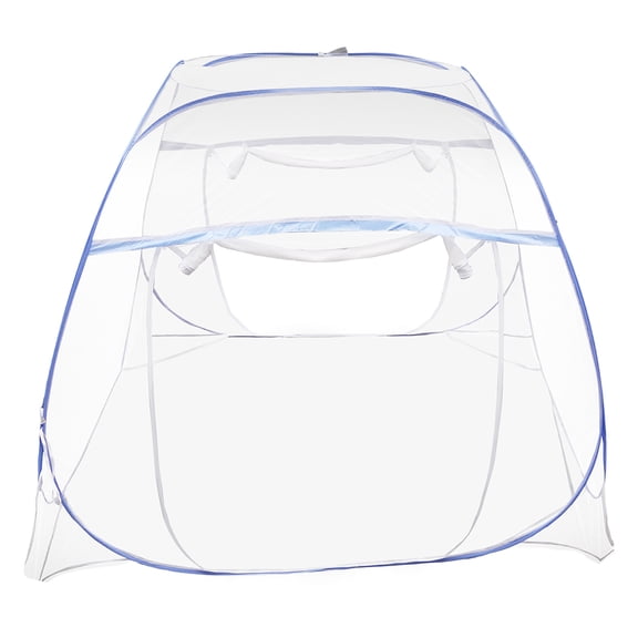 1.8m/5.91ft Pop-Up Mosquito Net Tent Folding Mosquito Net Zipper Single Door Netting Tent