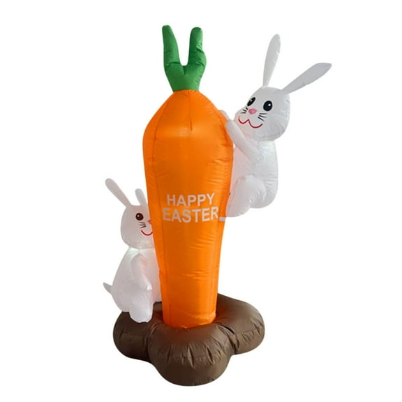 1.8m Easter Inflatable Outdoor Inflatable Model Led Lamp Festival Layout Family Gifts