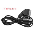 thumbnail image 1 of 1.8m PVC RGB Scart Video AV Cable Cord Lead For SNES N64 Gamecube for NGC Consol, 1 of 7