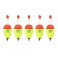 thumbnail image 1 of 1.8oz Float Fishing Bobbers EVA Fishing Float, Yellow, 5 Pack, 1 of 5