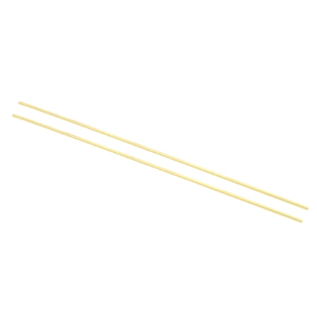1/8x1/8x16" H59 Brass Square Bar, 2 Pcs Solid Square Mill Stock, Brass