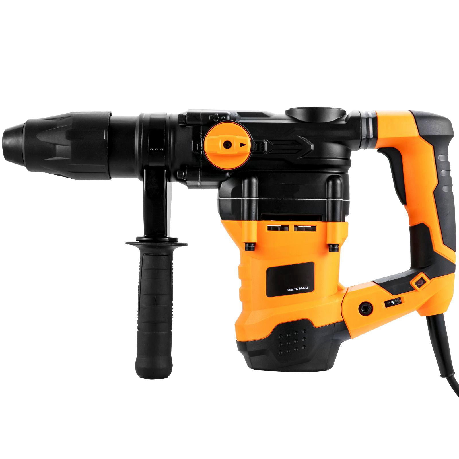 1 9/16 Inch SDS Max Rotary Hammer Drill 13 Amp Heavy Duty Rock Hammer with Vibration Control Safety Clutch Electric Hydraulic Breaker Variable Speed Concrete Power Tool