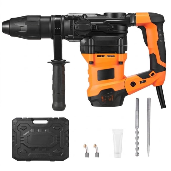 1-9/16" SDS-Max Rotary Hammer Drill, 13 Amp Heavy Duty Demolition Hammer with Vibration Control & Safety Clutch, Variable Speed Power Tool for Concrete