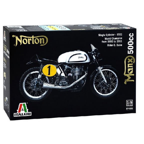 1/9 1951 Norton Manx 500cc Motorcycle