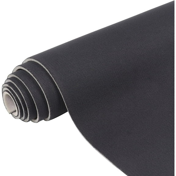 1/9"(3mm) Foam Headliner Fabric Mesh Material 60"W Mesh Car Headliner Roof Fabric with Foam Backing for Automotive RV Boat Home Liner Interior Upholstery Replacement Repair, Black
