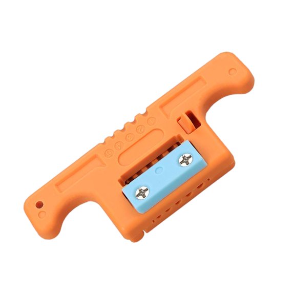 1.9-3mm Longitudinal Fiber Optic -5 Slitter Tool Industrial , 99x38x18.5mm Orange