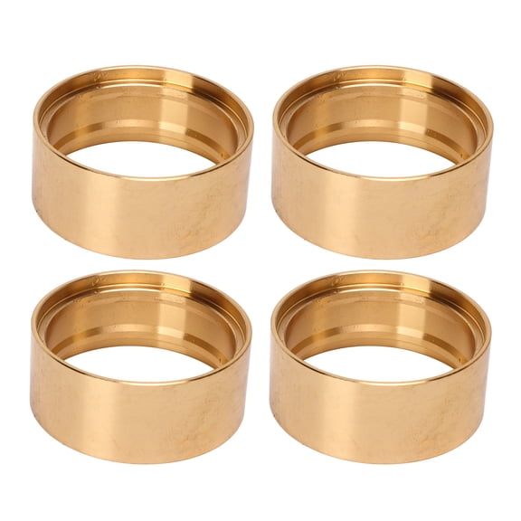 1.9 Inch Brass Internal Beadlock Clamp Ring for Axial SCX10 II RC Crawler Counterweight Ring Set of 4