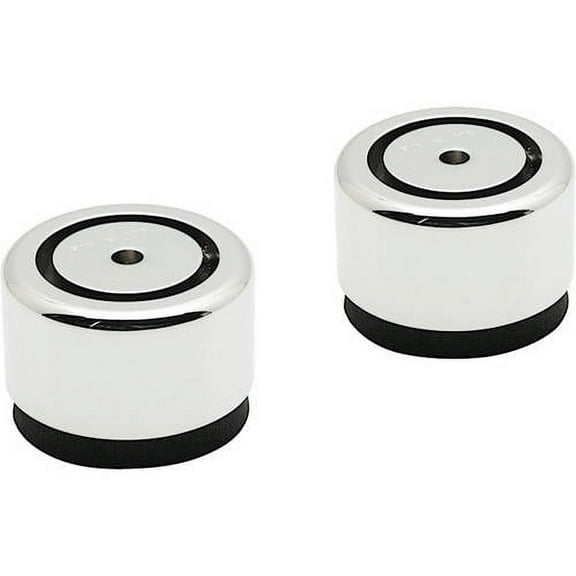 1.9" Stainless Bed Rail to TooLBox Adapter Donut Pair