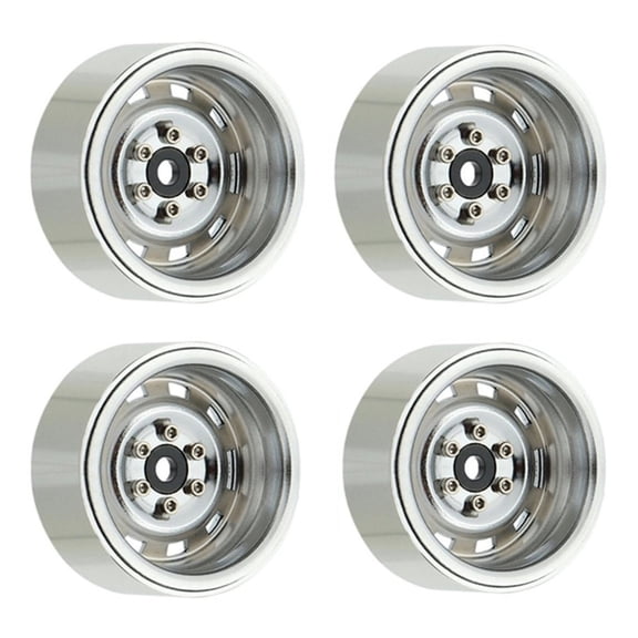 1.9’’ Toy Wheel Rims Hubs Remote Control Offroad Car Modified Kits Wheel Rims 4PCS for 1:10 Car SCX10 Model Vehicle Part