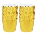 thumbnail image 1 of 1.9 in Dia Bottom x 1.73 in H, 24 ct Gold Paper Treat Cup, Everyday, Baking Cups, Way to Celebrate, 1 of 5
