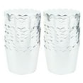 thumbnail image 1 of 1.9 in Dia Bottom x 1.73 in H, 24 ct Silver Paper Treat Cup, Everyday, Baking Cups, Way to Celebrate, 1 of 5
