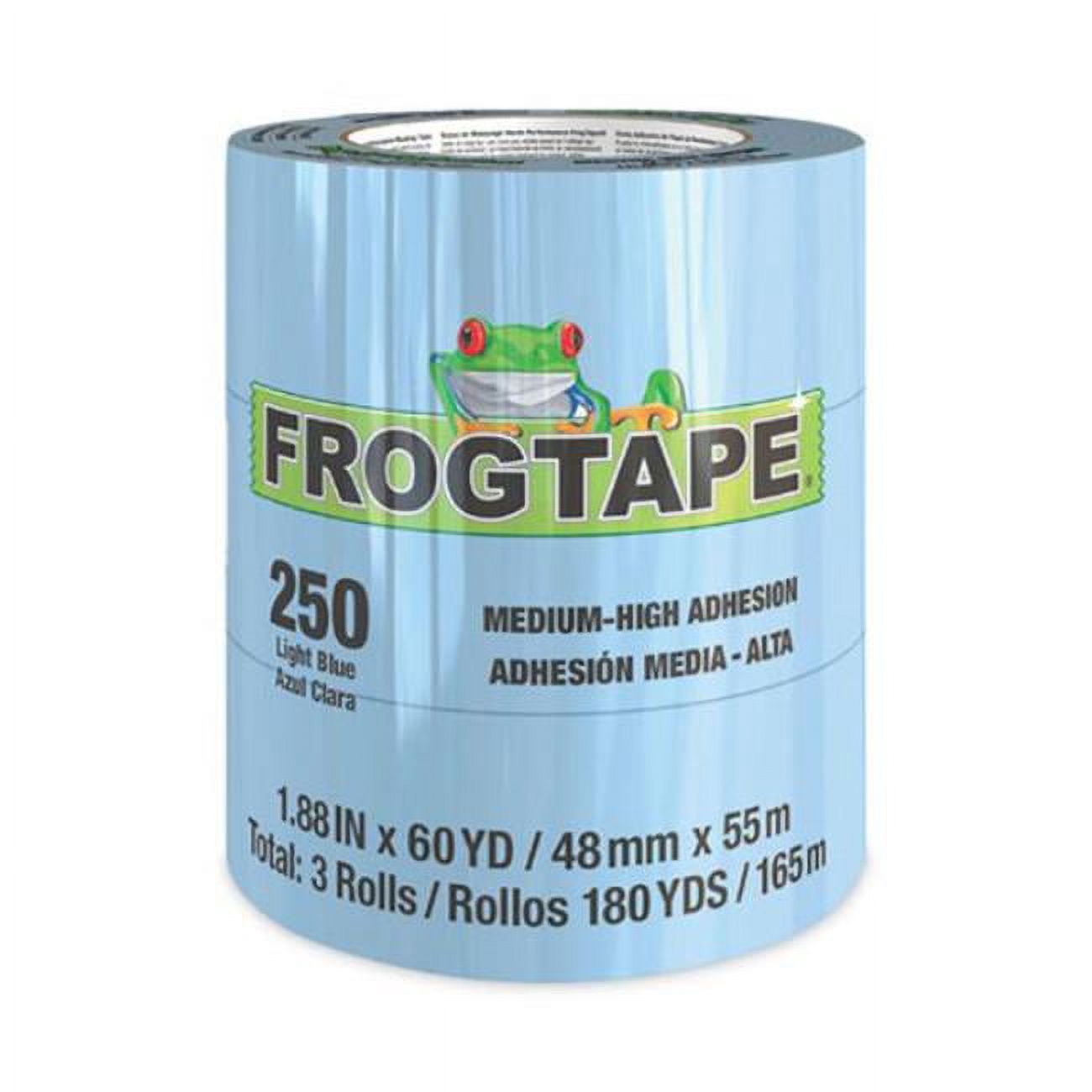 1.9 in. x 60 Yards Masking Tape, Light Blue - 24 per Case