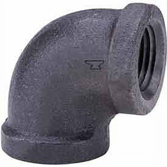 Anvil International 810001206 1 in. Black Malleable 90 Degree Elbow - 150 PSI