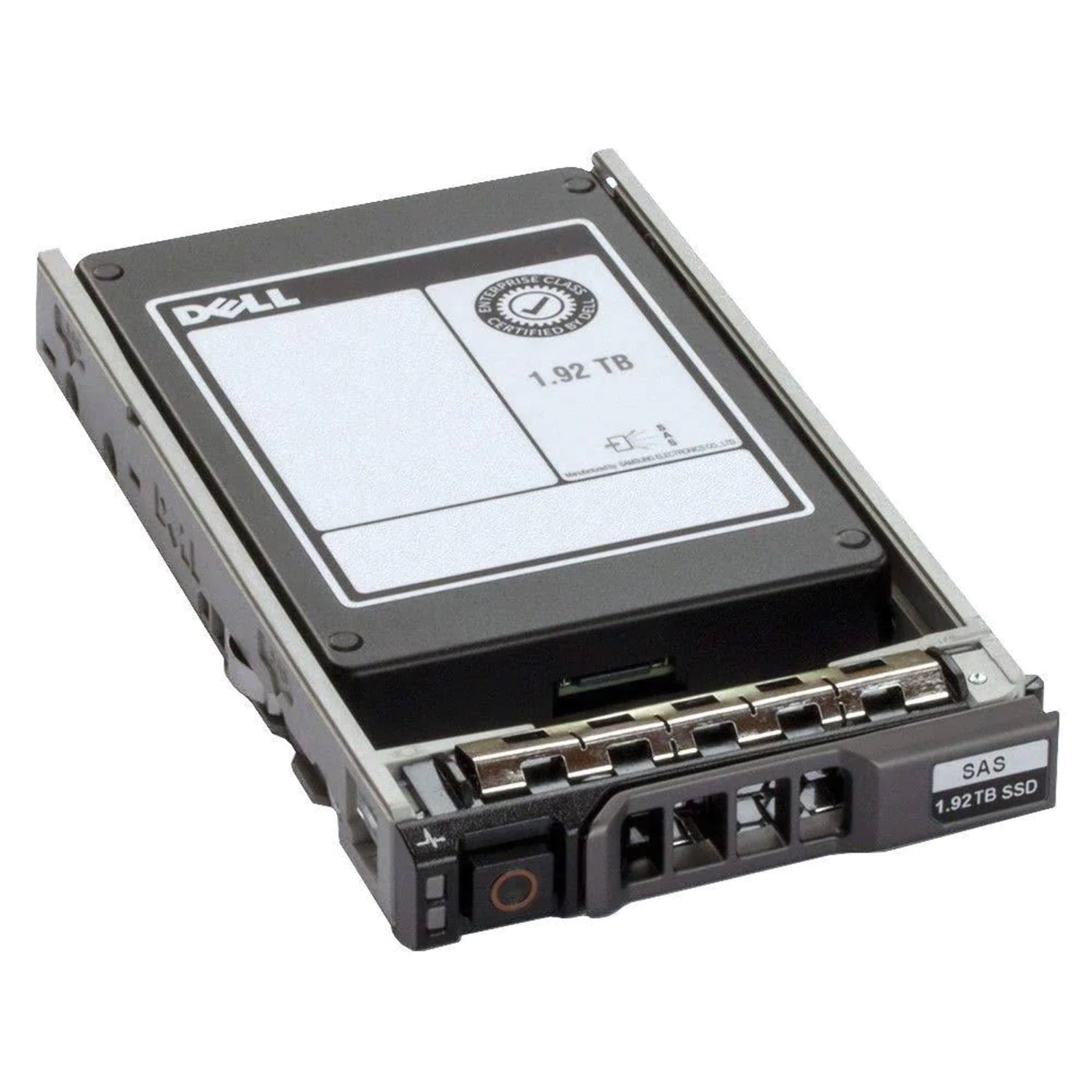 1.92TB SSD 12Gb/s 2.5 SAS Hard Drive with Tray for Dell PowerEdge R610 ...