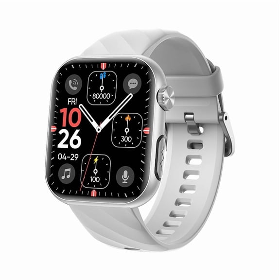 1.97" AMOLED Display Smart Watch, BT Calling Heart Rate Monitor Health Watch for Men and Women