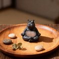 thumbnail image 1 of 1.97" Yoga Master Hippo Statue, Home Desk Decor, Resin Sculpture, Whimsical Gift, Humorous Yoga Pose, Decorative Accent, Conversation Starter, 1 of 9