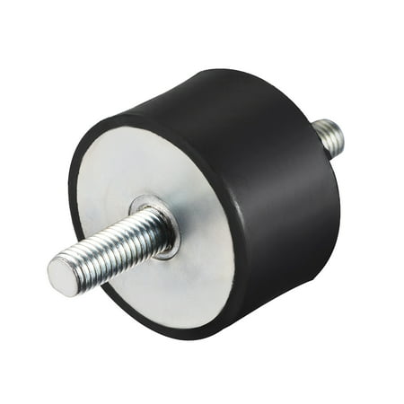 1.97" x 1.18" Rubber Shock Absorber Vibration Isolator w M10 Stud