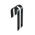 thumbnail image 1 of 1.97 x 3.94 x 10.7 in. Handrail Bracket - Black - Pack of 2, 1 of 1