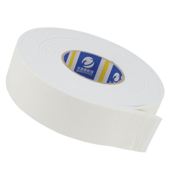 1.97"x0.20"x16.40ft White EVA Foam Weatherstrip Repair Tape Adhesive Tape Sealing Strip Tape