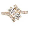 thumbnail image 1 of 1.98 ct Brilliant Round Cut Genuine Cultured Diamond VS1-VS2 J-K 18K Yellow Gold Promise Wedding Statement Engagement Designer Ring size 9.5, 1 of 6