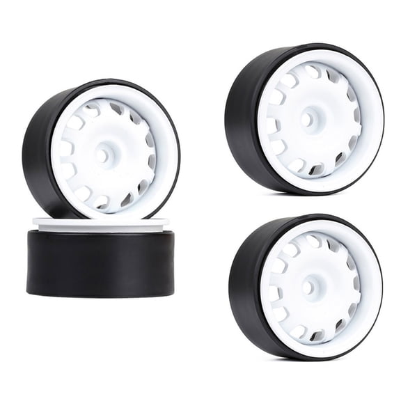 1.9inch Beadlock Wheel Hub Car Hub Crawler Wheel Rim Set Modified Accessories 1/10 Remote Control Offroad Upgrade Kits